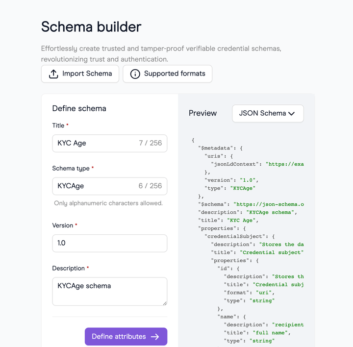 Schema data